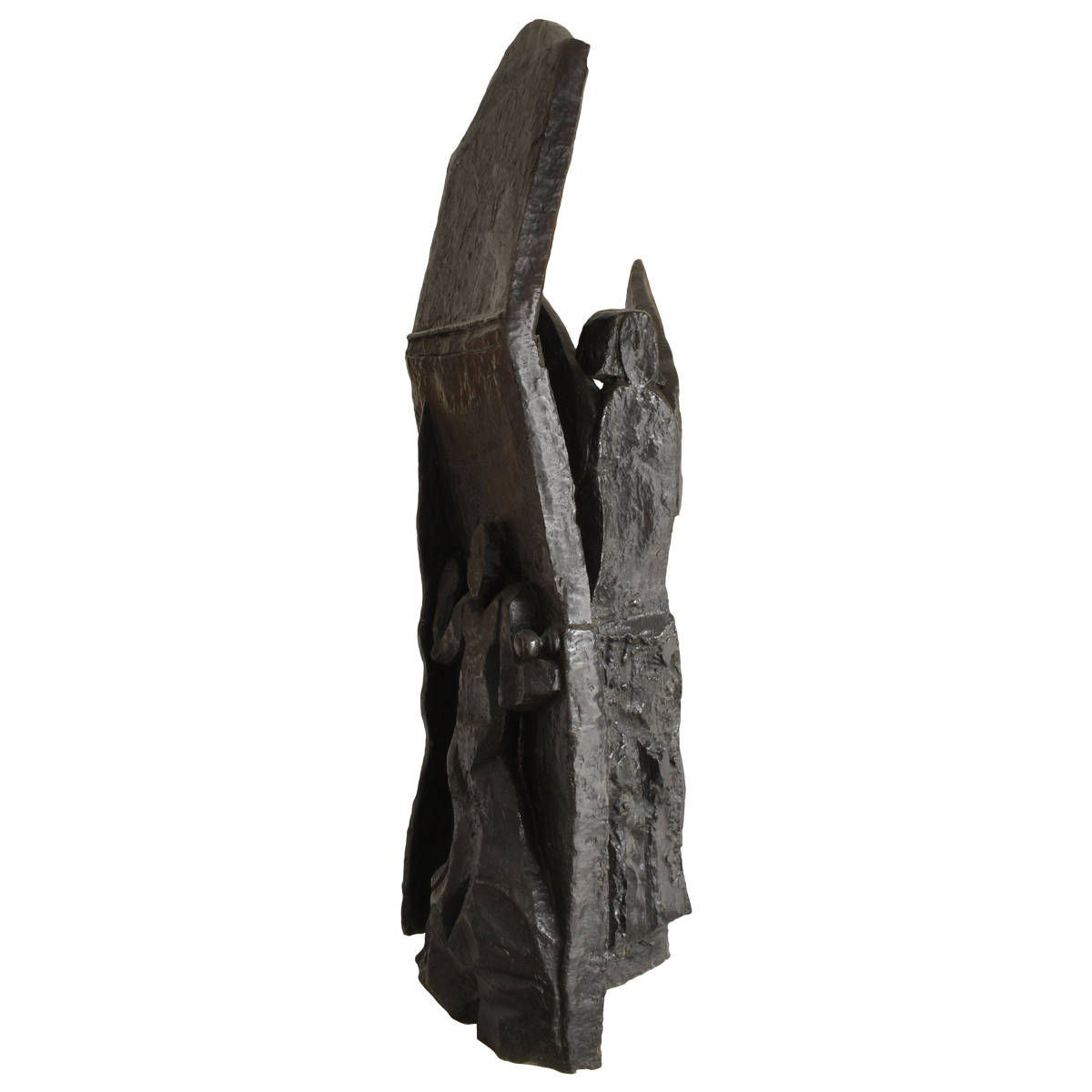 PUERTA CON ANGEL, Bronze, 186 x 73 x 70 cm.