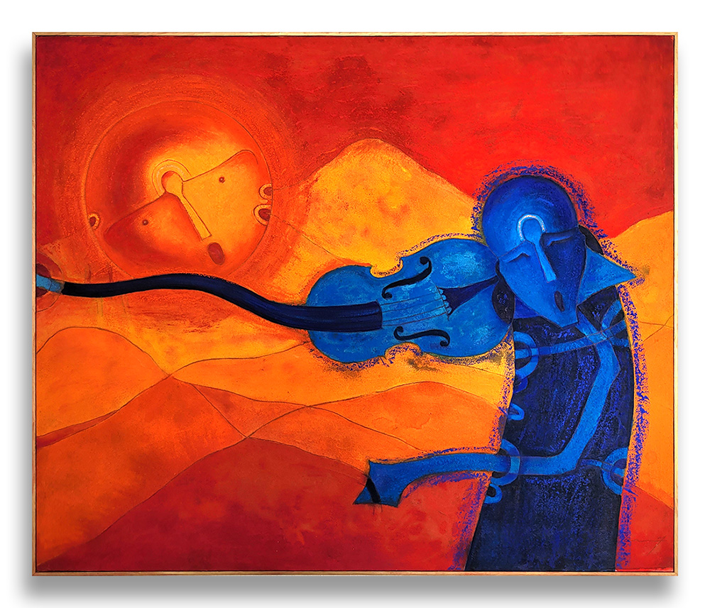 C-048 UNTITLED, Oil on Canvas, 100 x 120 cm.
