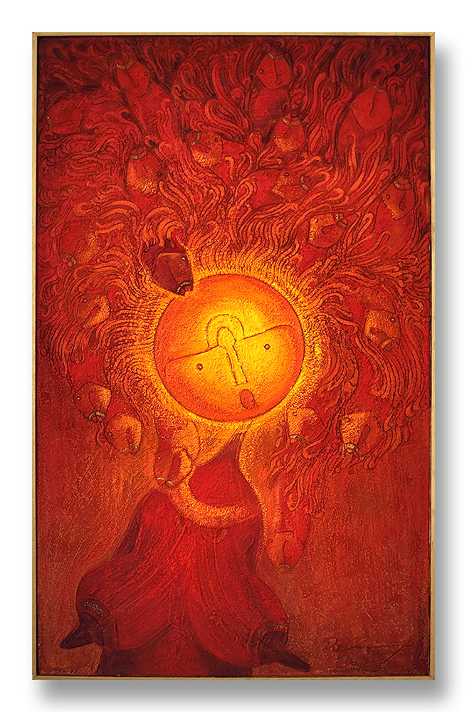 UNTITLED, Oil on Canvas, 120 x 90 cm.