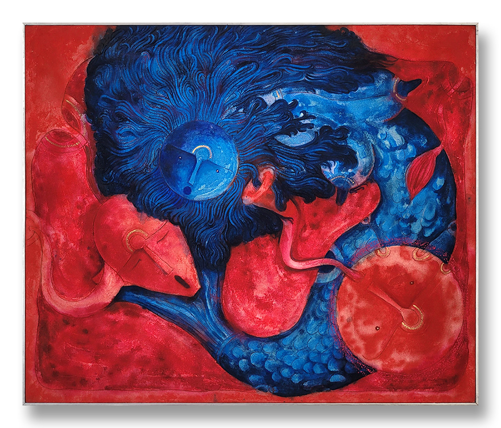 SUEÑO, Oil on Canvas, 100 x 120 cm.