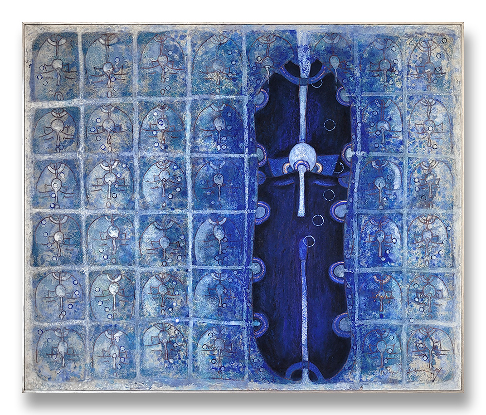 SUEÑO DE TODA MAMÁ, Oil on Canvas, 100 x 120 cm.
