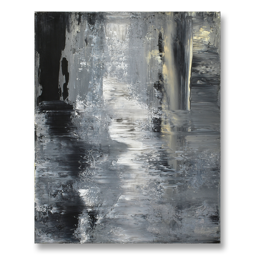 ARGENTUM, Mixed on Canvas, 100 x 80 cm.