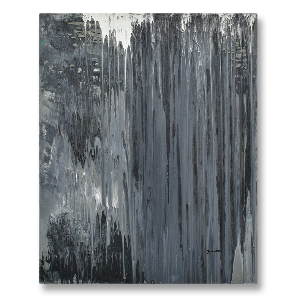 ARGENTUM 3, Mixed on Canvas, 100 x 80 cm.