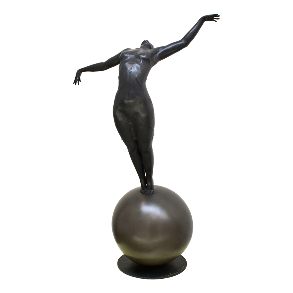 PLENITUD, Bronze, 108 x 59 x 43 cm.